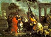 Bourdon, Sebastien The Selling of Joseph into Slavery oil